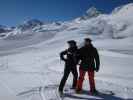 Ich und Markus auf der Piste Carroley (5. März)