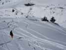 Markus neben der Piste Lavasset (5. März)