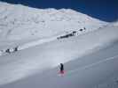 Markus neben der Piste Lavasset (5. März)