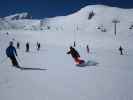 Markus auf der Piste Plan des Eaux (10. März)