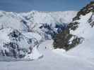 Markus auf der Piste Aiguille Rouge (10. März)