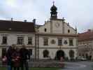 Papa, Mama und ich beim Rathaus