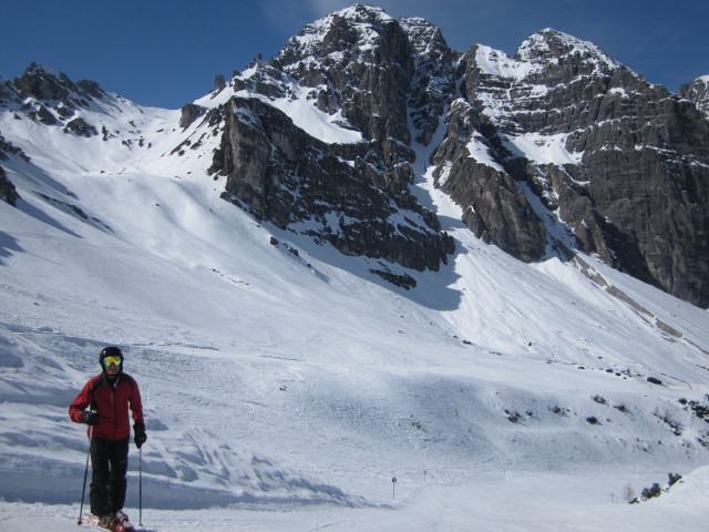 Stefan auf der Wasserfall-Abfahrt