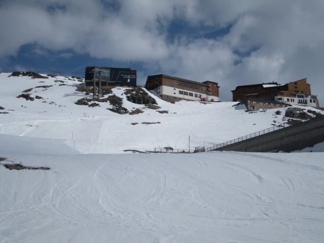 Rudolfsh&uuml;tte von der Gr&uuml;nseeabfahrt aus