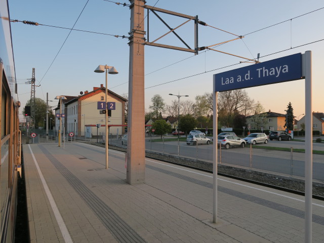 Bahnhof Laa an der Thaya, 184 m