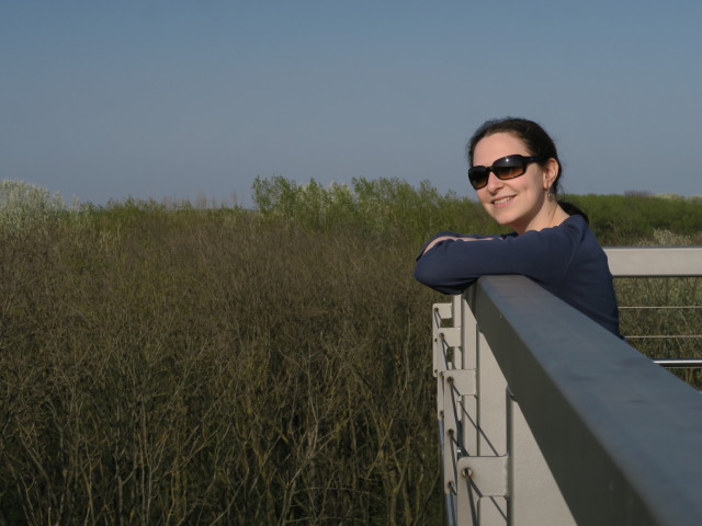 Sabine am Baumwipfelweg