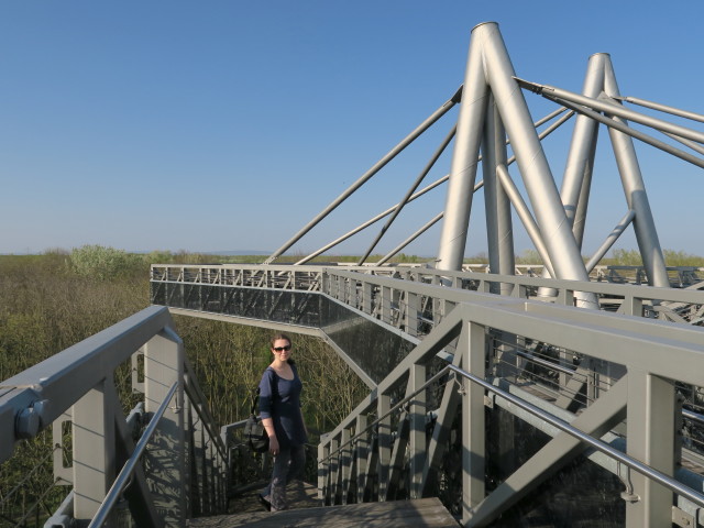 Sabine am Baumwipfelweg