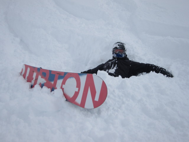 Mama und Markus im Salnerhof (18. Apr.)