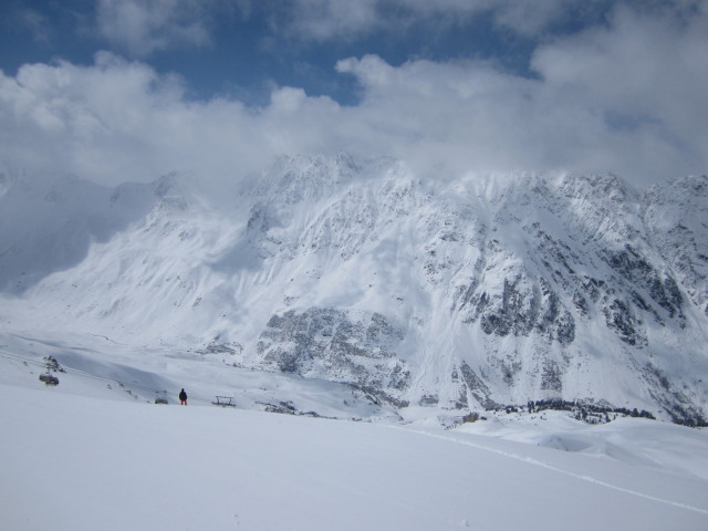 Markus auf der Skiroute 39 (19. Apr.)