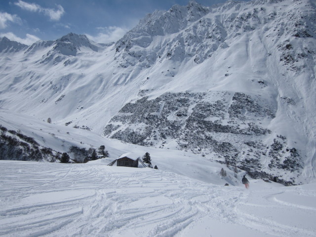 Markus auf der Piste 40c (19. Apr.)