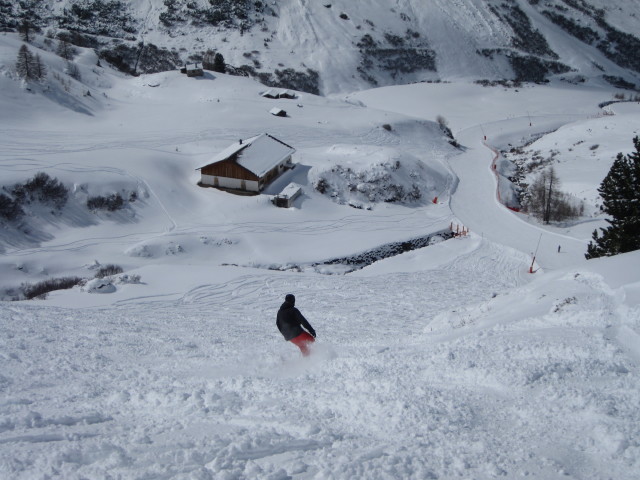 Markus auf der Piste 40c (19. Apr.)