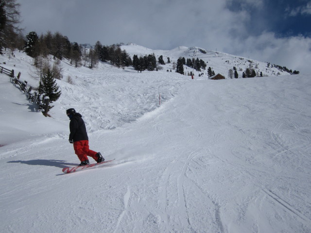 Markus auf der Piste 34 (19. Apr.)