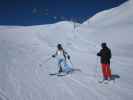 Mama und Markus auf der Piste 62 (20. Apr.)