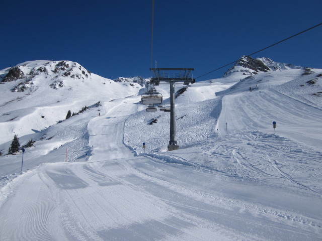 Arlenm&auml;hderabfahrt von der Arlenm&auml;hderbahn aus