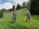 Hannelore und Sabine am Weg 740 zwischen Winkler und Aibel