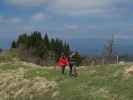 Hannelore und Sabine am Weg 740 zwischen Hofbauerhütte und Ebenschlag