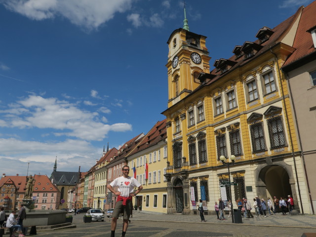 Ich am Marktplatz