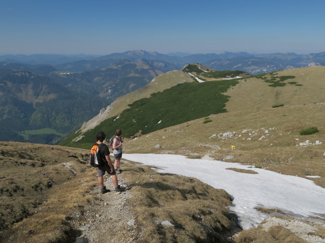 Martin und Hannelore zwischen Ginatzwiese und Hoher Veitsch