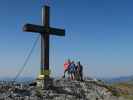 Ich, Hannelore und Martin auf der Hohen Veitsch, 1.981 m