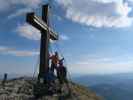 Hannelore, ich und Martin auf der Hohen Veitsch, 1.981 m