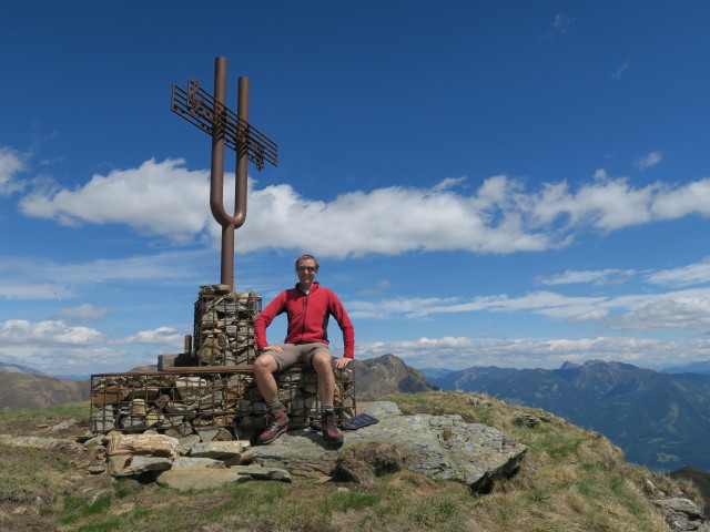 Ich am Gaugen, 2.195 m (25. Mai)