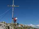 Sabine und ich am Ötscher, 1.893 m