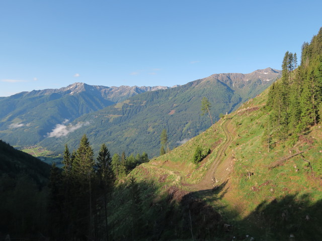 Weg 577 zwischen Pfaffenberg und Oberhoferhütte