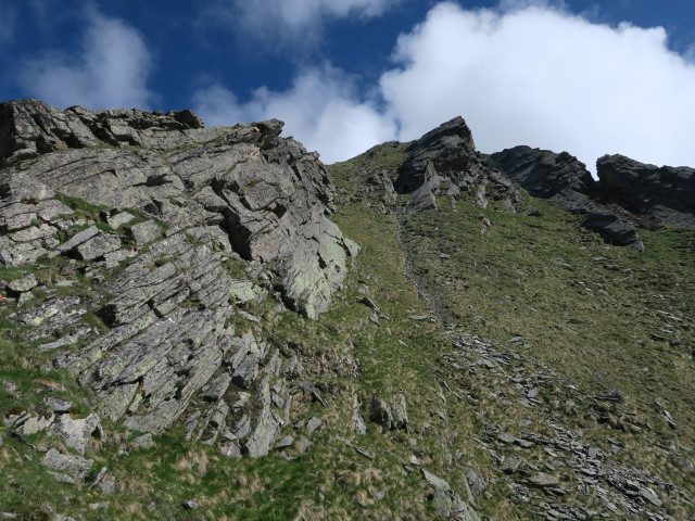 Weg 577 zwischen Lerchbaumerhütte und Groneck