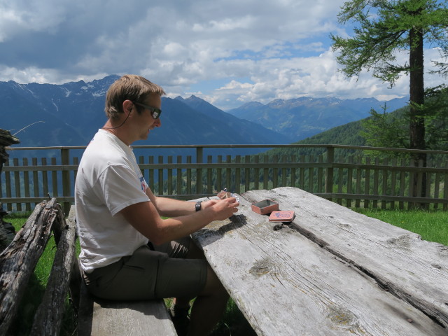 Ich bei der Lerchbaumerh&uuml;tte, 1.860 m