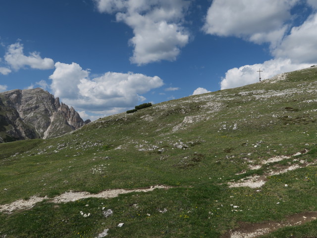 Weg 34 zwischen Strudelkopf und Strudelkopfsattel (15. Juni)