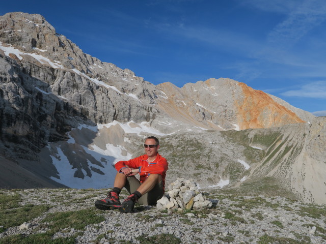 Ich auf der Gaiselleite, 2.358 m (16. Juni)