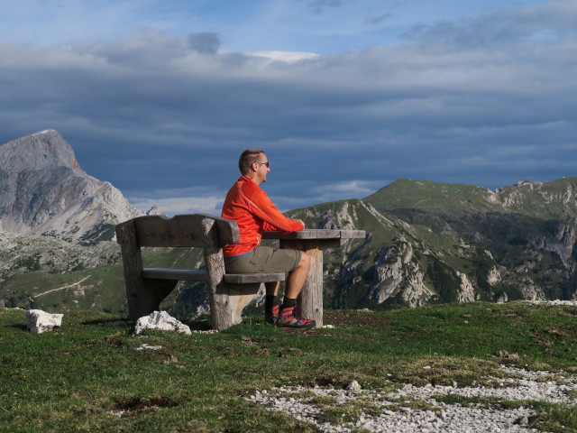 Ich neben Weg 3 bei der Gaiselleite (16. Juni)