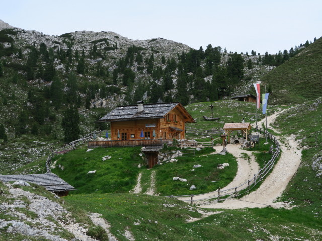 Rossalmhütte, 2.164 m (16. Juni)