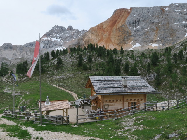 Rossalmhütte, 2.164 m (16. Juni)