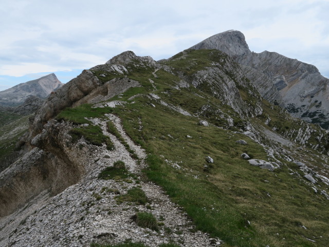 Weg 28 zwischen Fosses Riedl und Seekofelhütte (16. Juni)