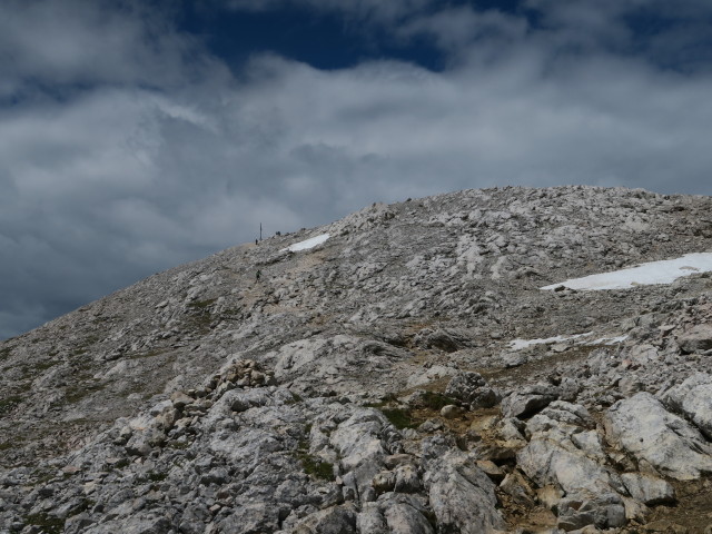 Weg 1 zwischen Ofenscharte und Seekofel (16. Juni)