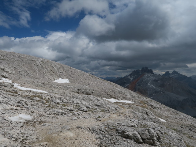 Weg 1 zwischen Ofenscharte und Seekofel (16. Juni)