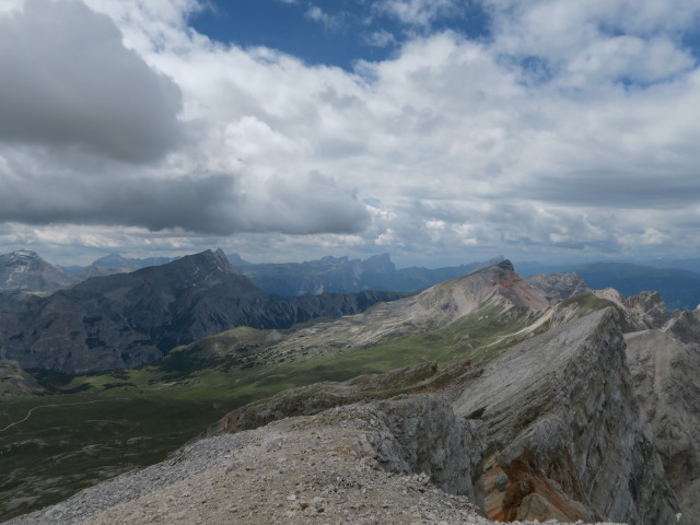 vom Seekofel Richtung Westen (16. Juni)