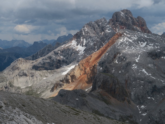 Hohe Gaisl vom Seekofel aus (16. Juni)