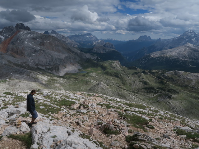Weg 1 zwischen Seekofel und Ofenscharte (16. Juni)