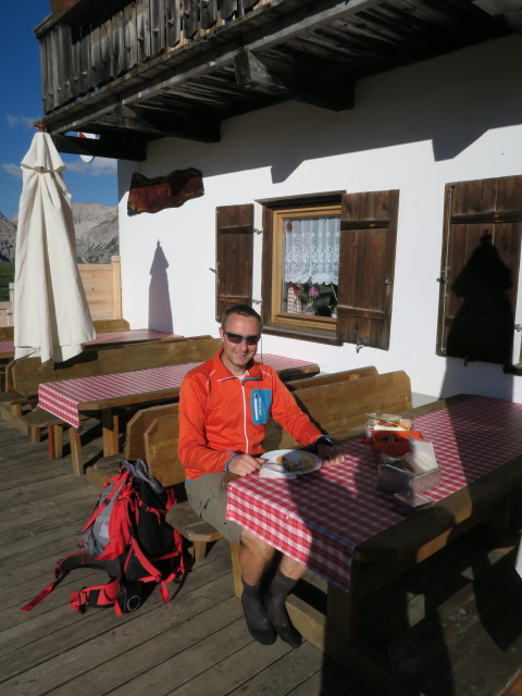 Ich bei der Ücia Munt de Senes, 2.176 m (17. Juni)