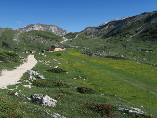 Weg 7 zwischen Ücia de Senes und Ücia Pederü (17. Juni)