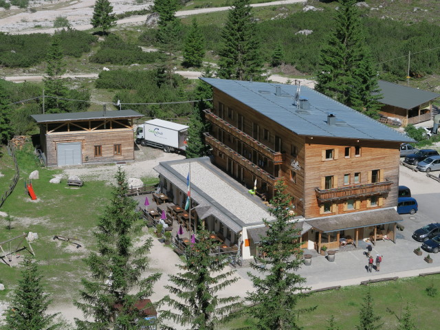 Ücia Pederü, 1.548 m (17. Juni)