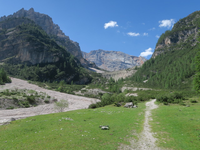 Weg 7 im Valun de Fanes (17. Juni)