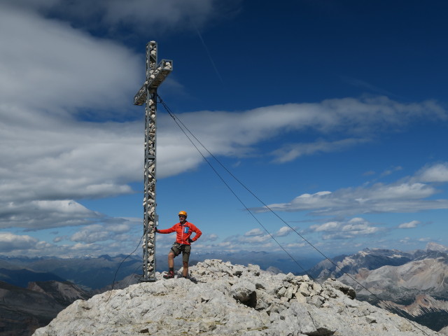 Ich am Piza dales Nü, 2.968 m (17. Juni)