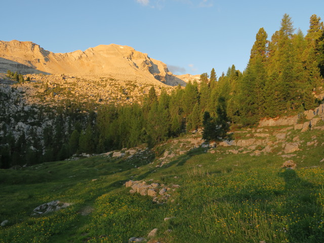 Weg 12 zwischen Ücia Lavarela und Ju dla Crucs (18. Juni)