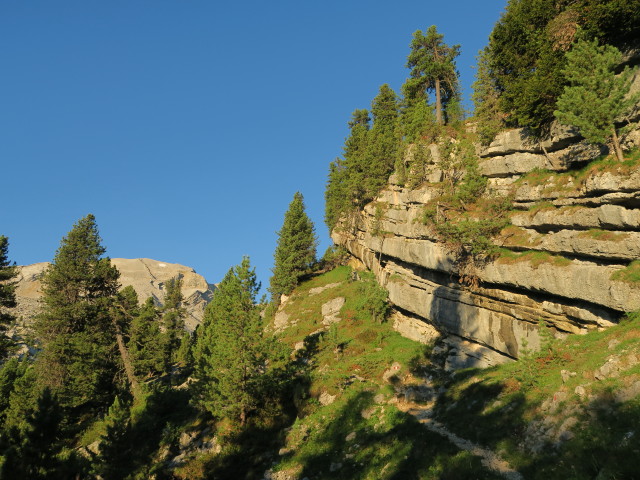 Weg 12 zwischen Ücia Lavarela und Ju dla Crucs (18. Juni)