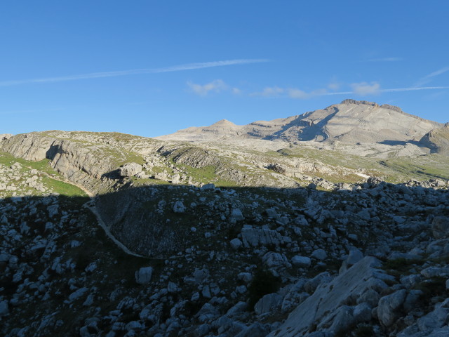 Weg 12 zwischen Ücia Lavarela und Ju dla Crucs (18. Juni)
