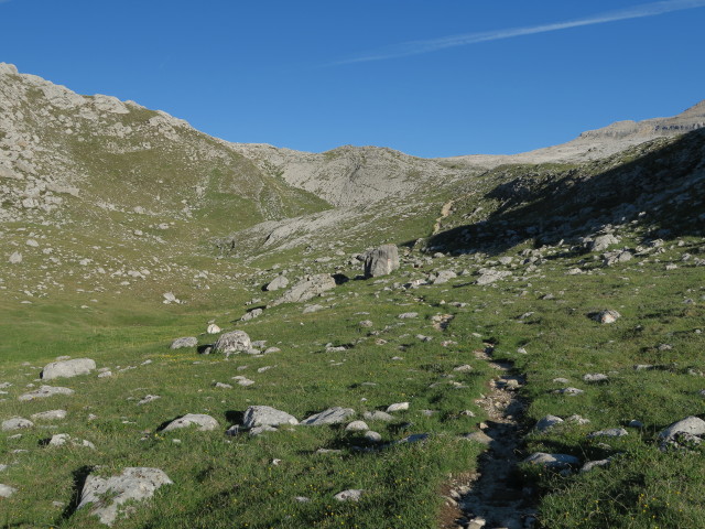 Weg 12 zwischen Ücia Lavarela und Ju dla Crucs (18. Juni)