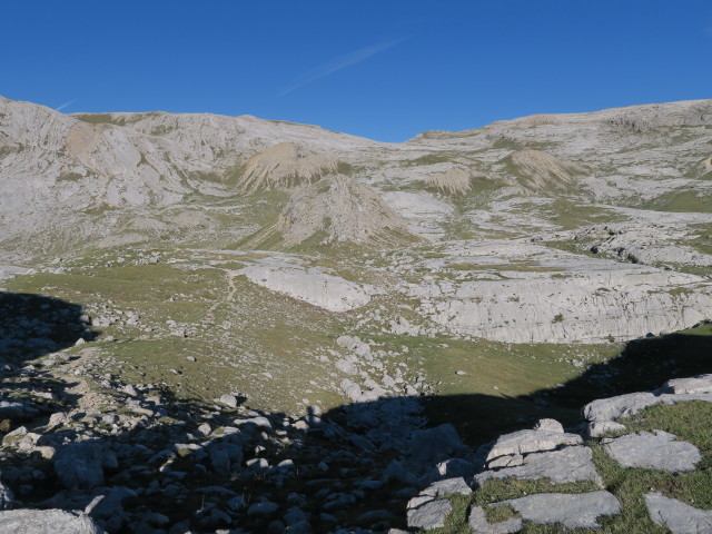 Weg 7 zwischen Ücia Lavarela und Ju dla Crucs (18. Juni)